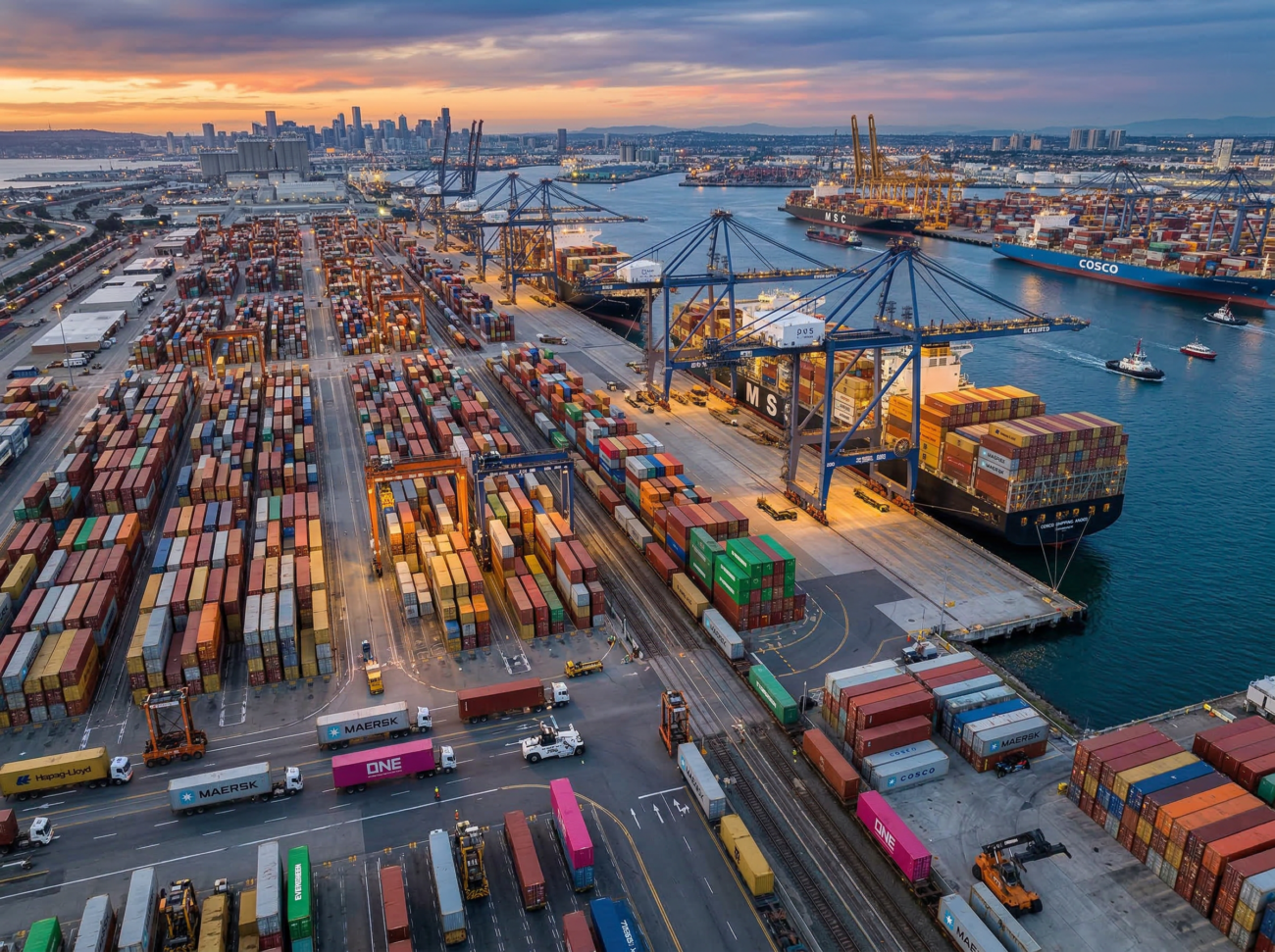 cargo containers shipping port international trade logistics