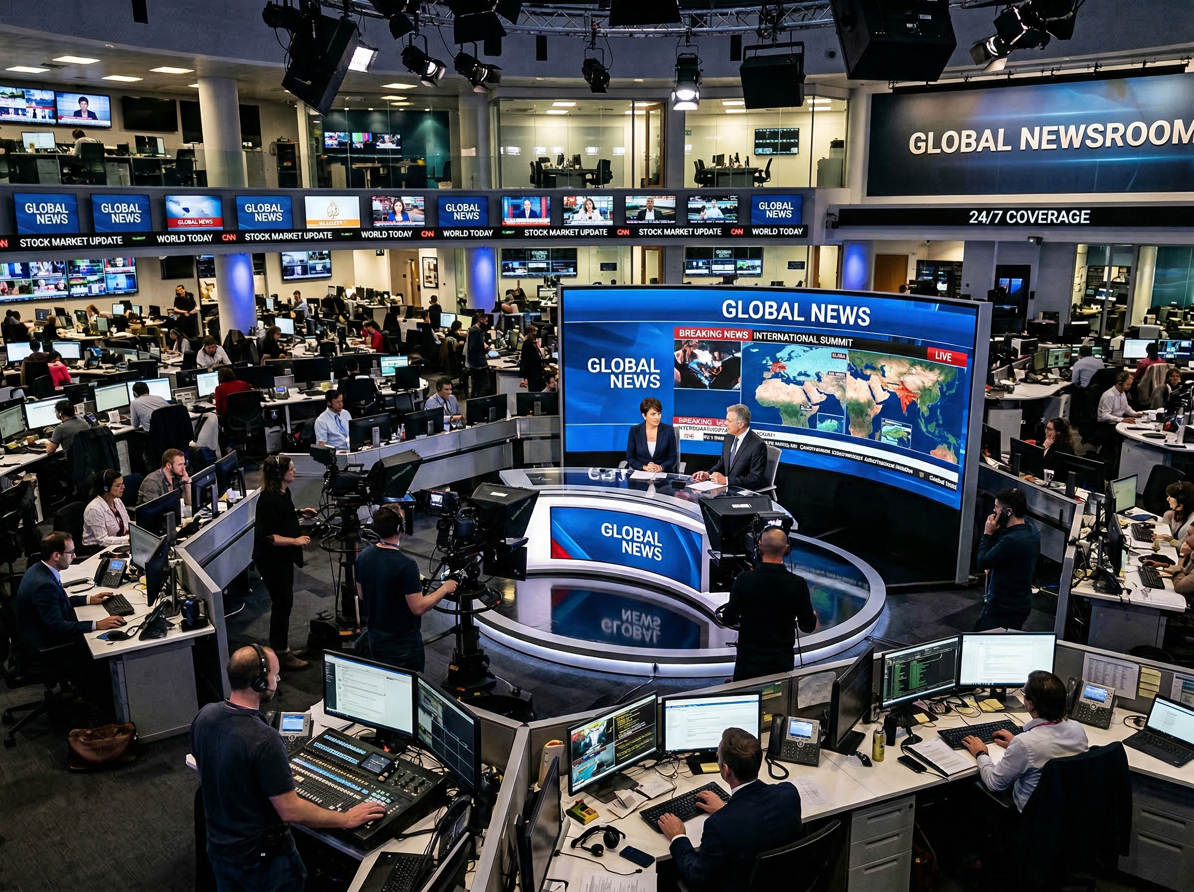 global newsroom