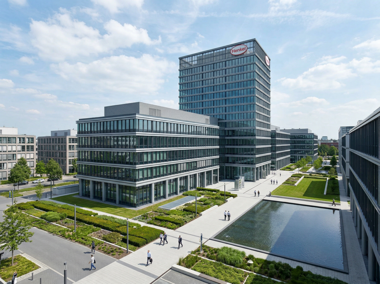 henkel headquarters germany corporate building