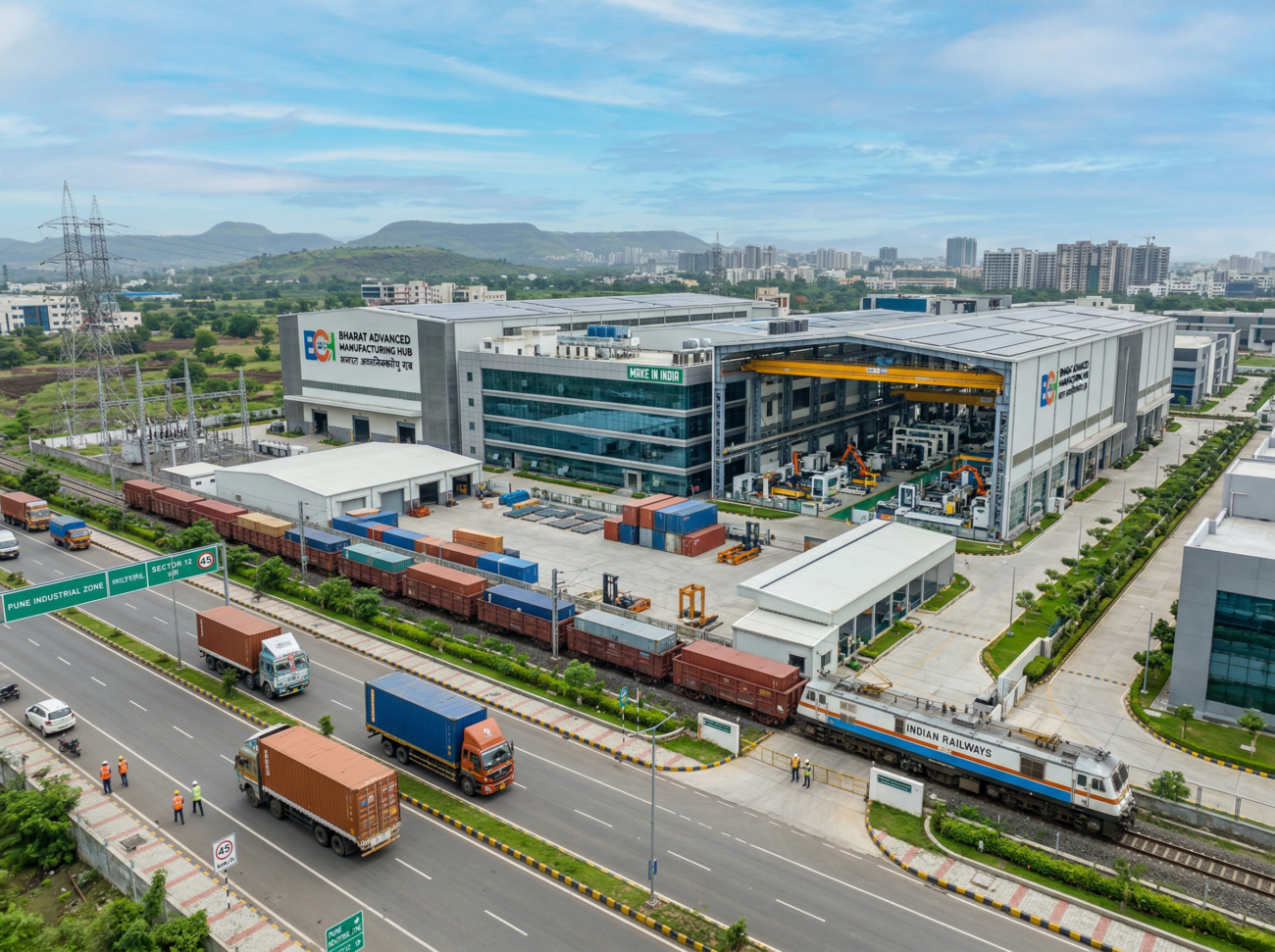 manufacturing infrastructure India modern