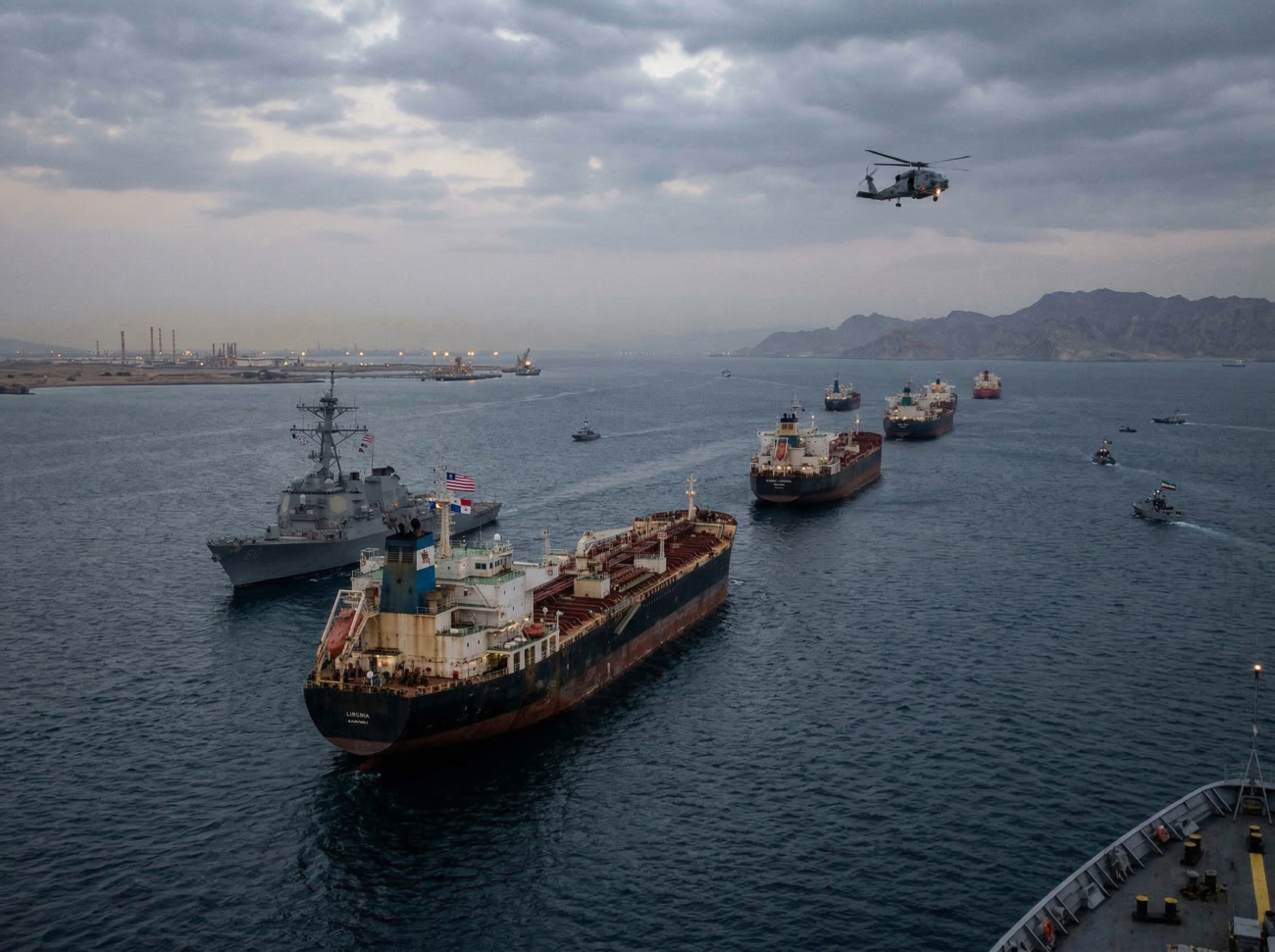 middle east oil tanker ships persian gulf geopolitical crisis