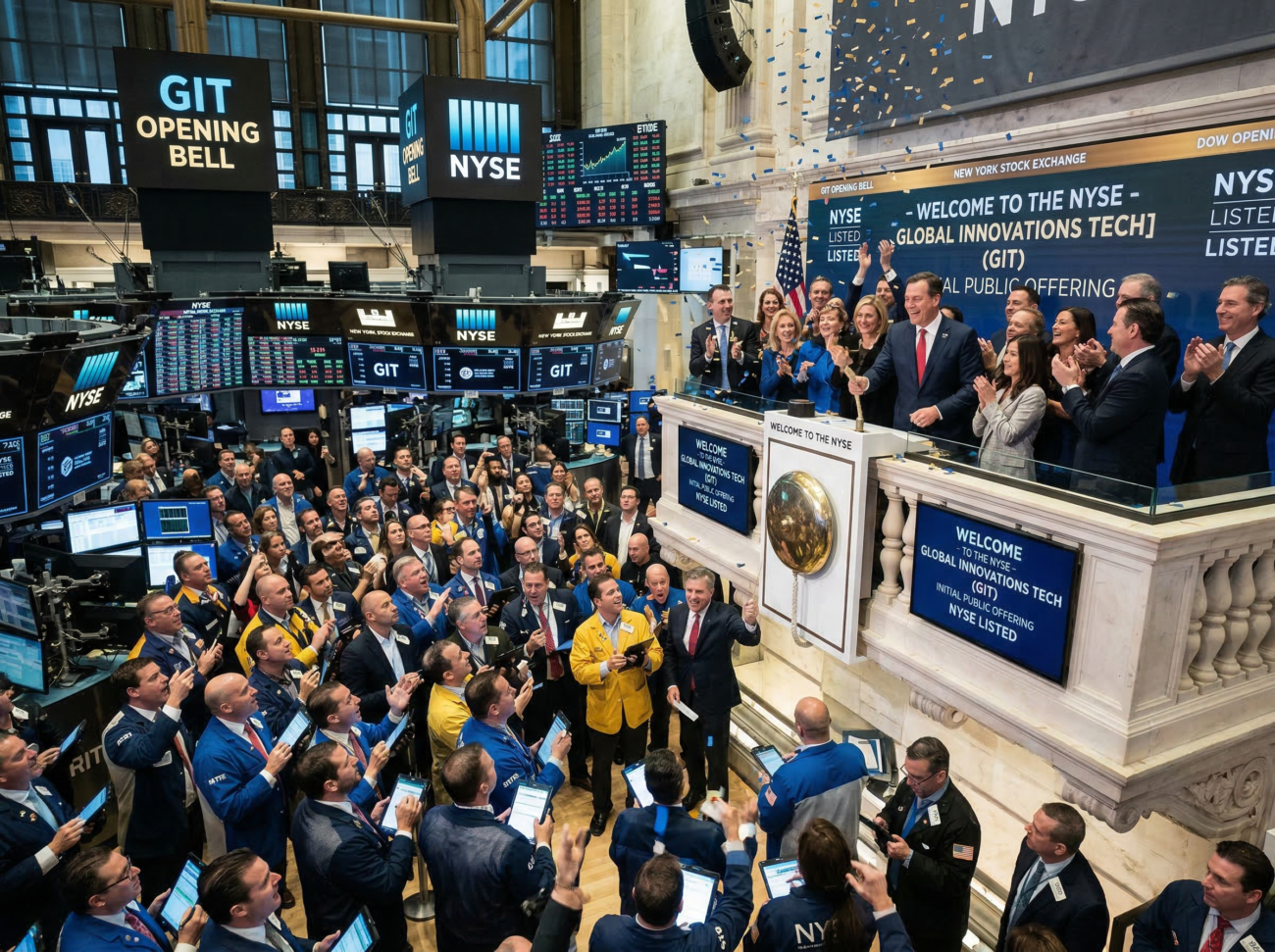 new york stock exchange ipo bell ringing trading floor