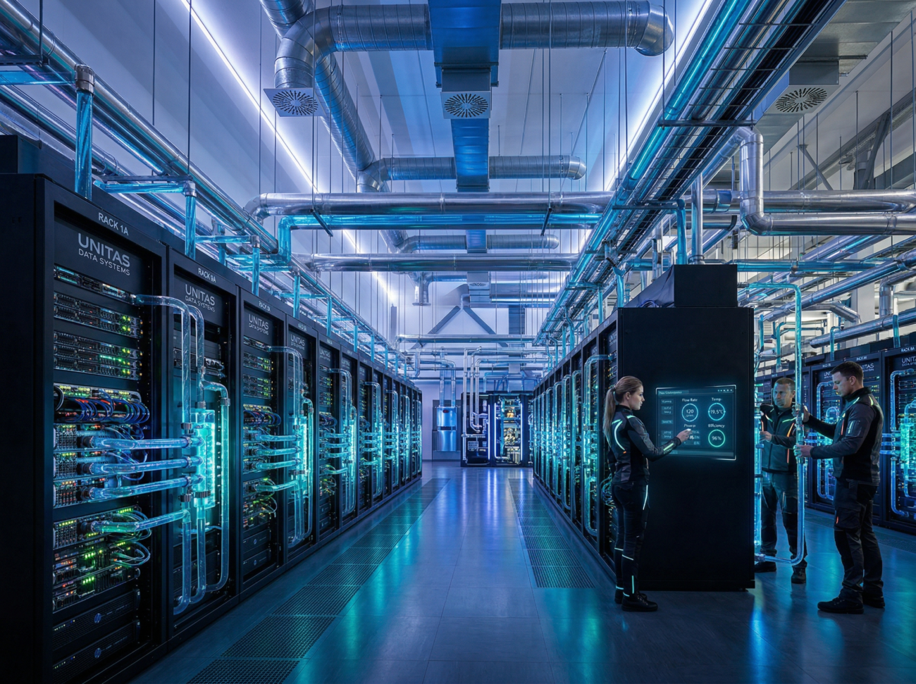futuristic data center cooling systems