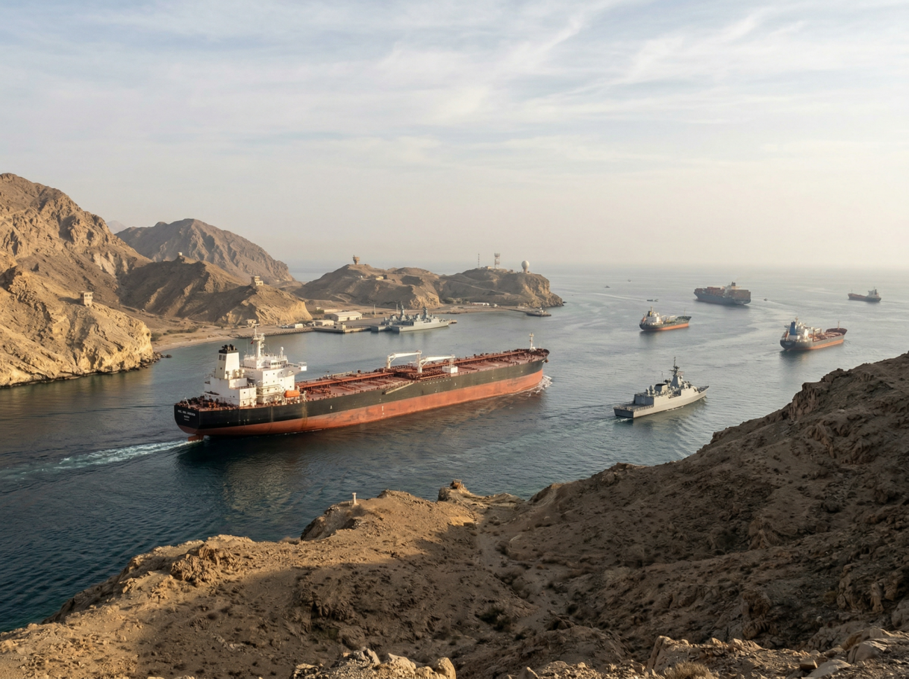 geopolitics oil tanker strait