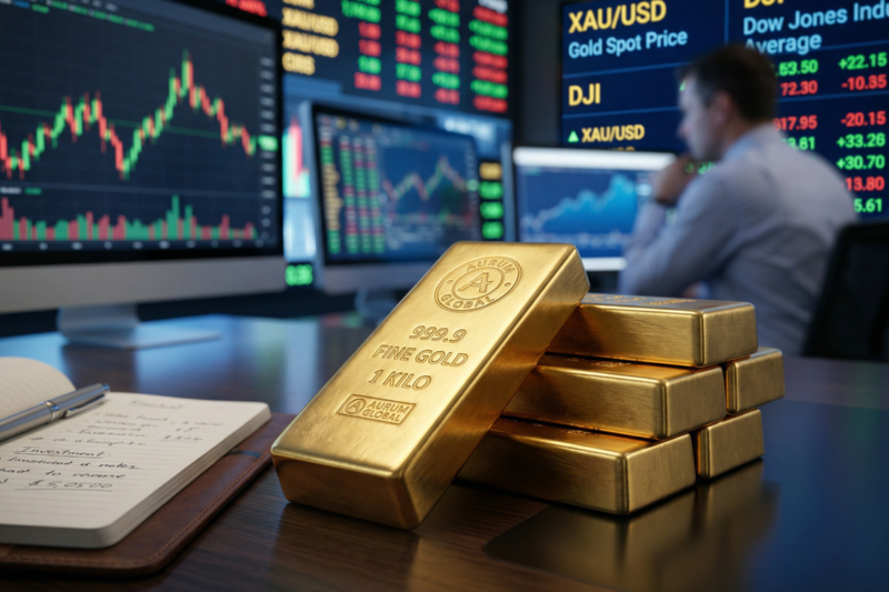 Gold Rebounds From $4,000 Support as Fed Pressure Caps Upside