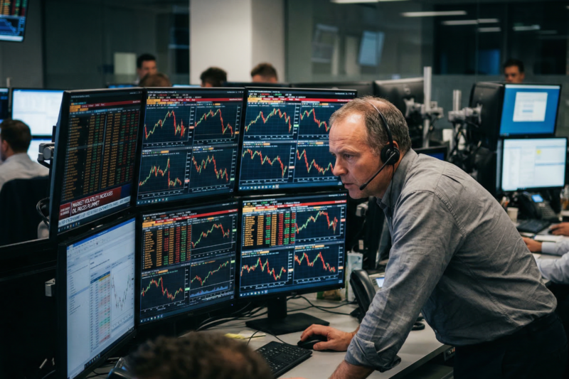 US Stock Futures Dip as Oil Surge and Fed Outlook Weigh on Markets