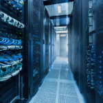 AI data center servers cloud computing racks