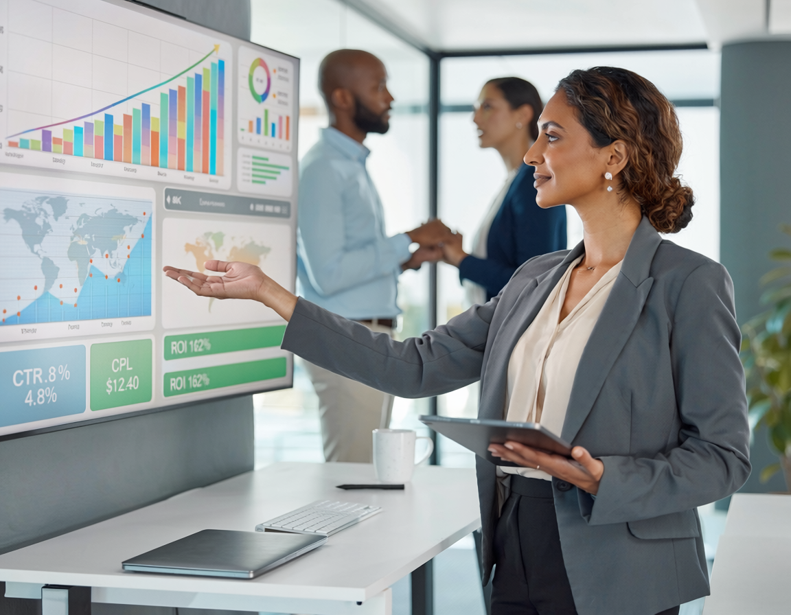 AI marketing dashboard enterprise