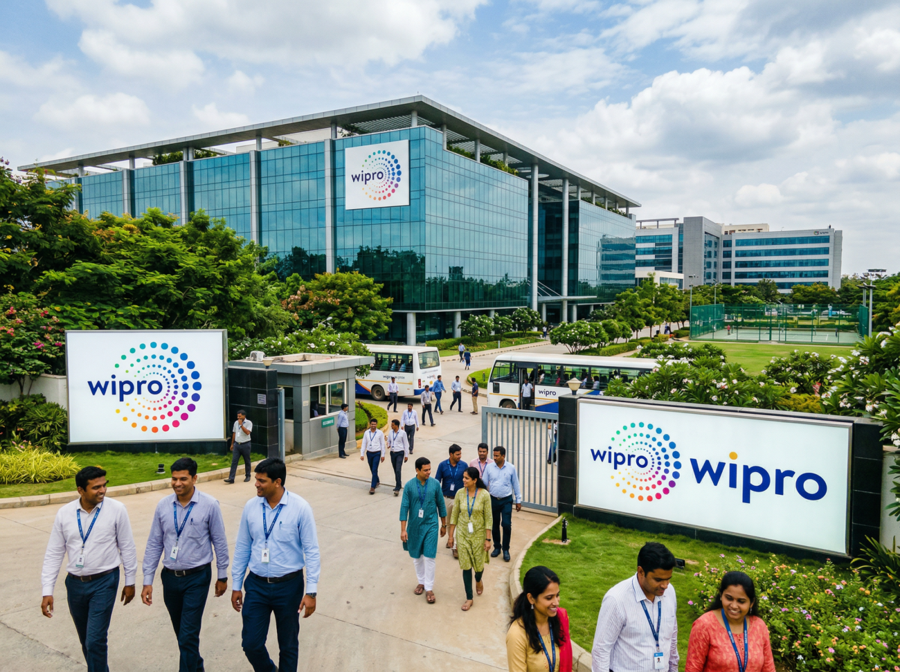 AI corporate leadership technology at Wipro
