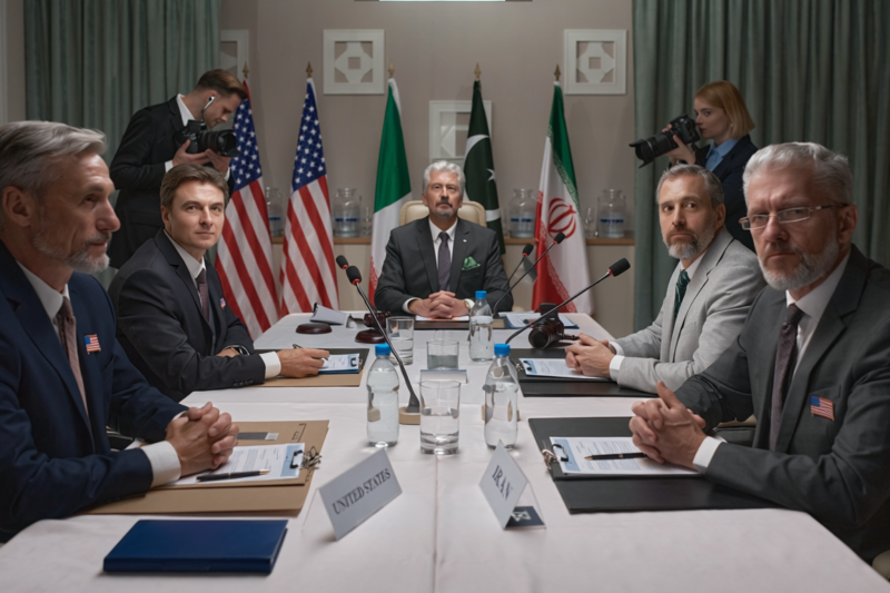 US Iran negotiations Islamabad meeting tense atmosphere diplomacy