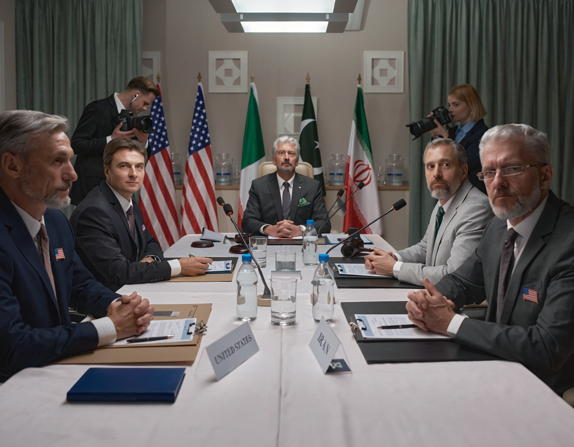 US Iran negotiations Islamabad meeting tense atmosphere diplomacy