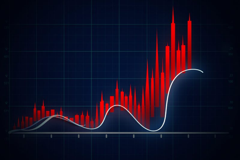 bond yield chart volatility red spikes