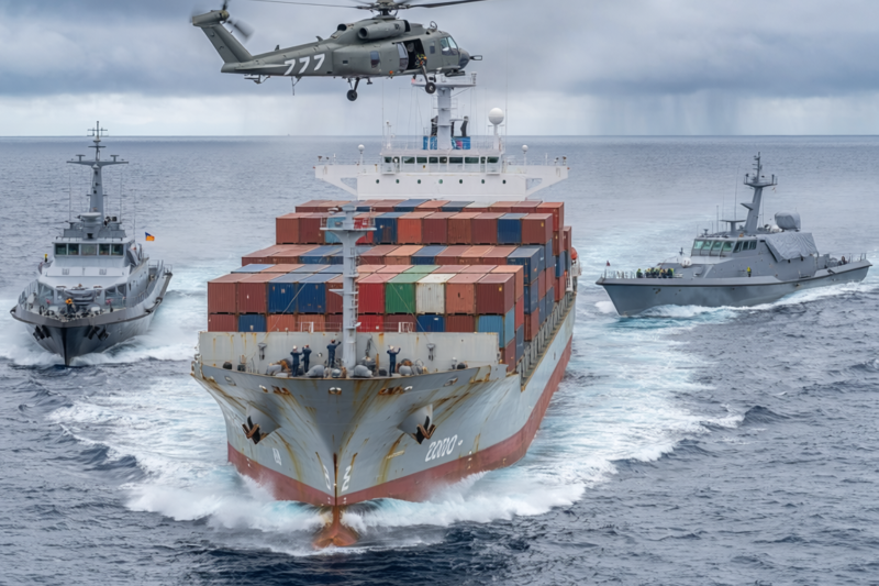 U.S. Ship Seizure Deepens Rift as Iran Signals Reluctance for Peace Talks