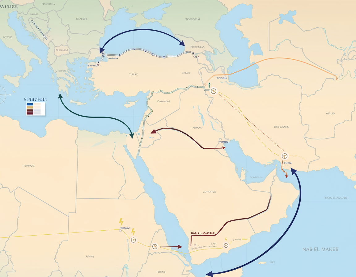 global geopolitics tension world map red zones