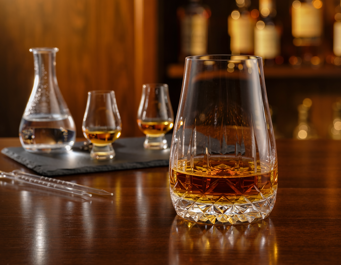premium whisky glass tasting luxury