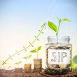 SIP investment concept growing money