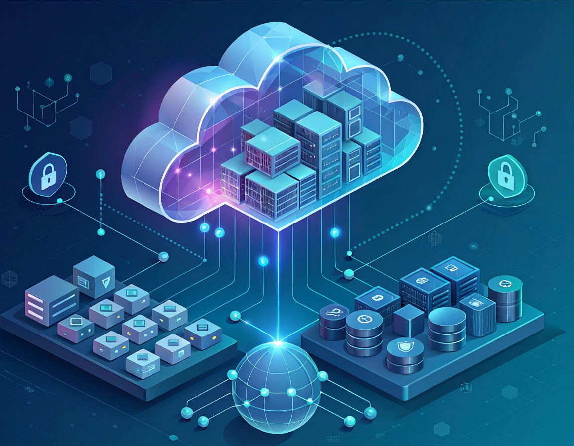 amazon style AI cloud computing concept