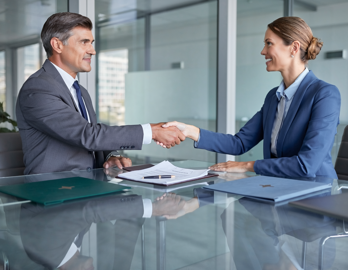 food industry merger handshake business